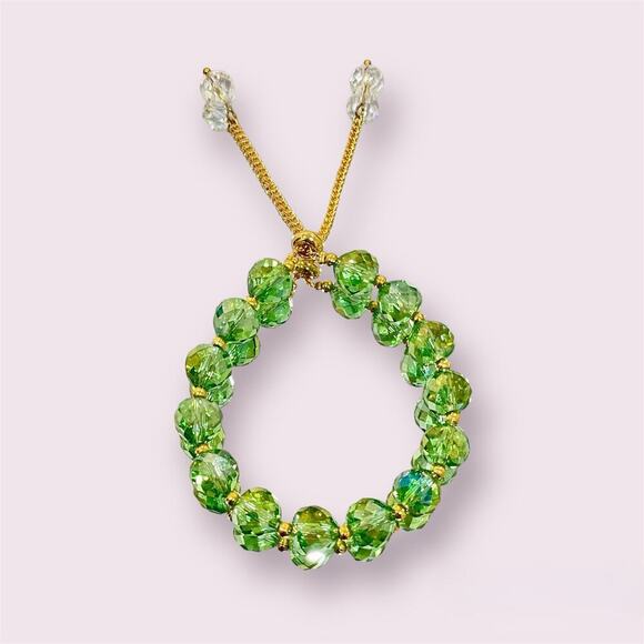 Green Swarovski Bracelet - Picture 2 of 14